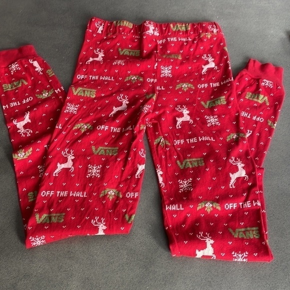 Vans unisex holidays Christmas 2pcs pajamas - Picture 5 of 7